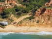 strand luna falesia mar portugal